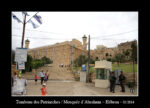 La mosquée d'Abraham et le tombeau des patriarches à Hébron.